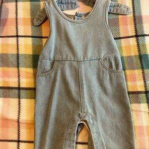 🦋Denim baby overalls